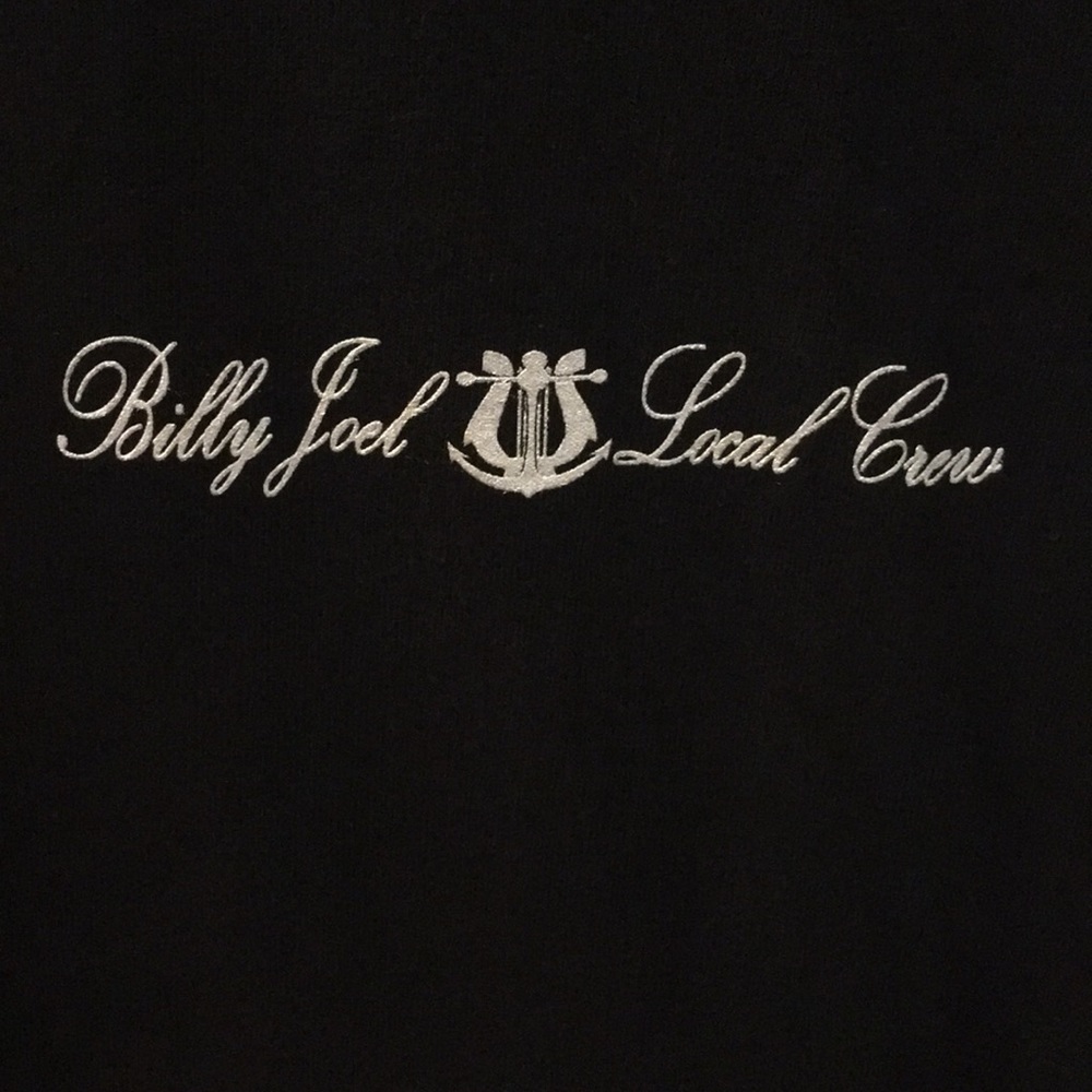 Billy Joel Local Crew Short Sleeve T shirt XL